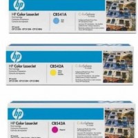 HP CB541A(藍)/CB542A(黃)/CB543A(紅) 原廠碳粉匣